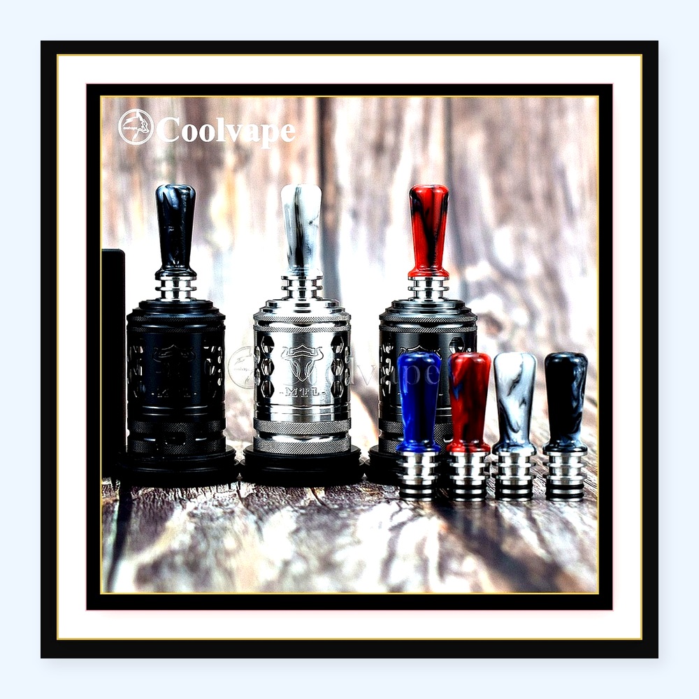 Tauren MTL RTA 510 Drip Tip -  – обзор и цена Drip Tip Resin