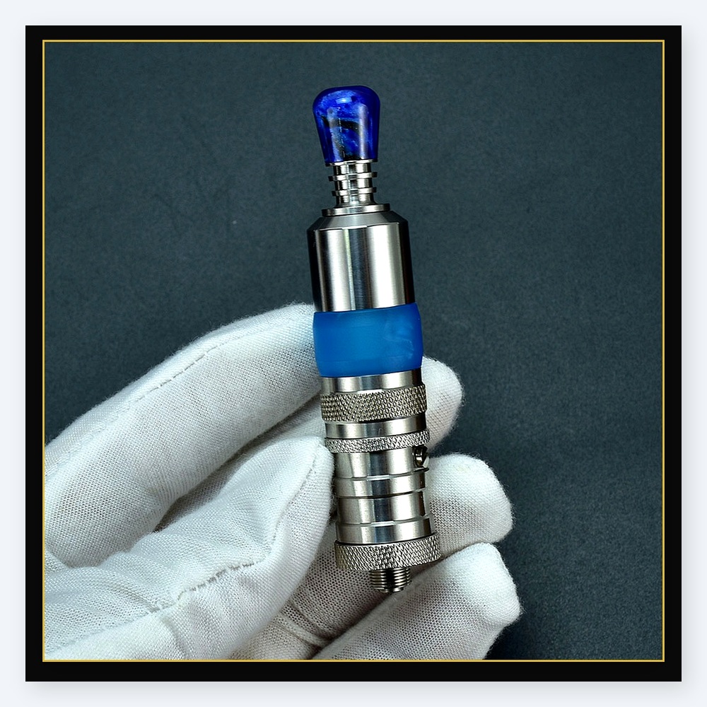 Wolfcoolvape Flash-e-Vapor Dua – обзор и цена Drip Tip Resin